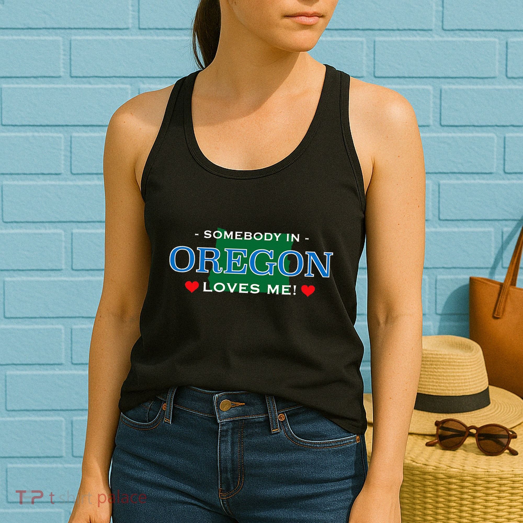 Someone In Oregon Loves Me Women's Tank Top