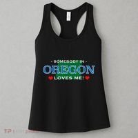 Someone In Oregon Loves Me Women's Tank Top thumb 3