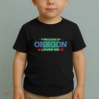Someone In Oregon Loves Me Toddler T-Shirt thumb 2