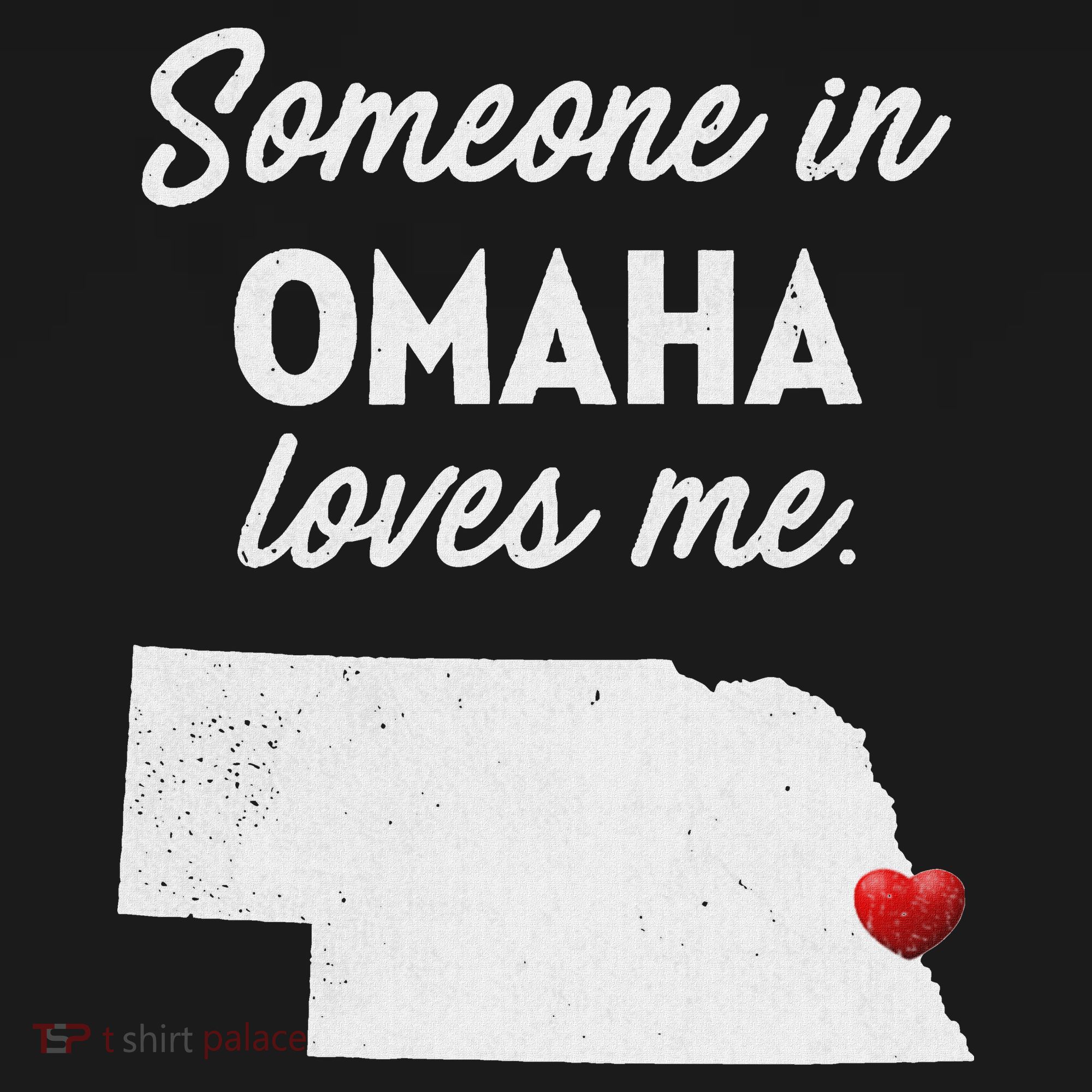 Someone In Omaha Loves Me Omaha Nebraska Women's Hoodie