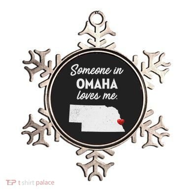 Someone In Omaha Loves Me Omaha Nebraska Ornament