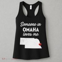 Someone In Omaha Loves Me Omaha Nebraska Women's Tank Top thumb 3