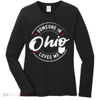 Someone in Ohio Loves Me Women's Long Sleeve Shirt thumb 0