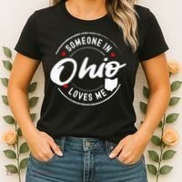Someone in Ohio Loves Me Women's T-Shirt thumb 2