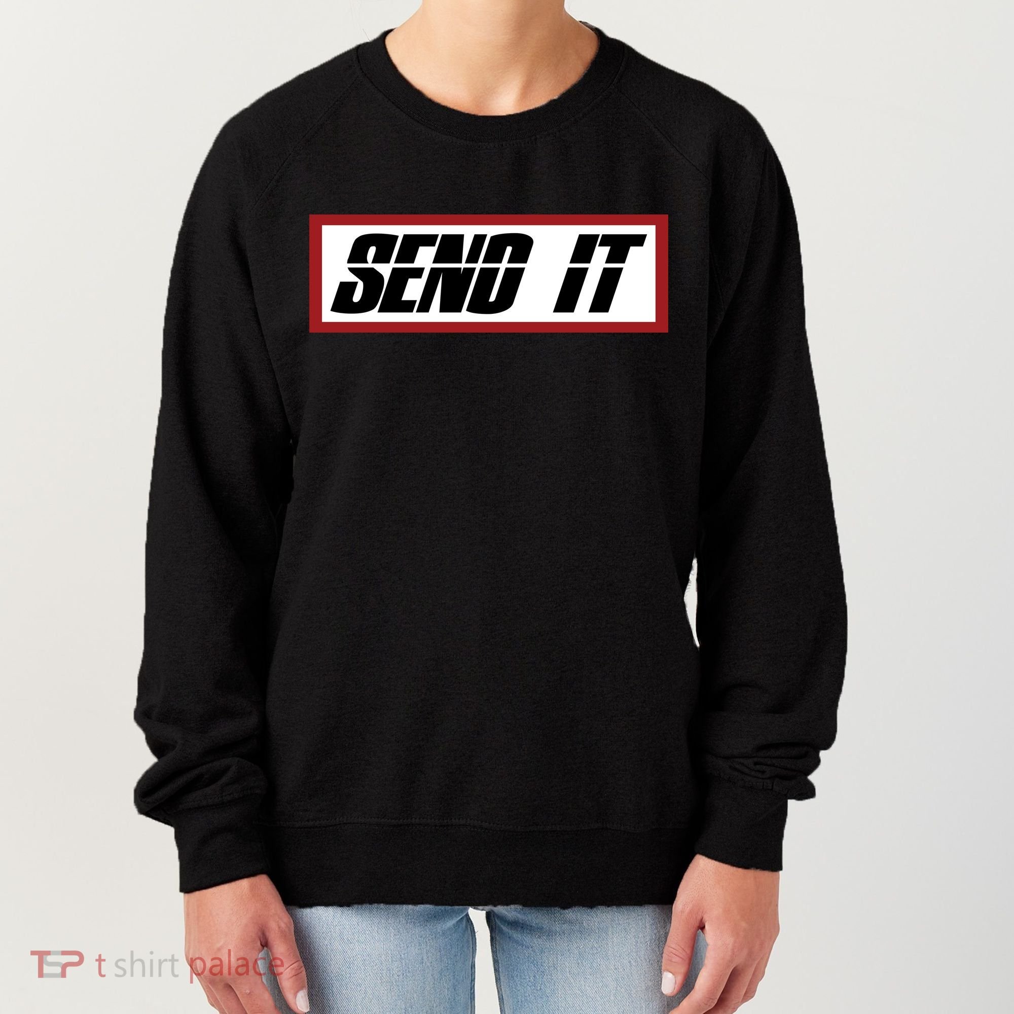 Send It Offroad Dirt Bike Logo Women's Sweatshirt