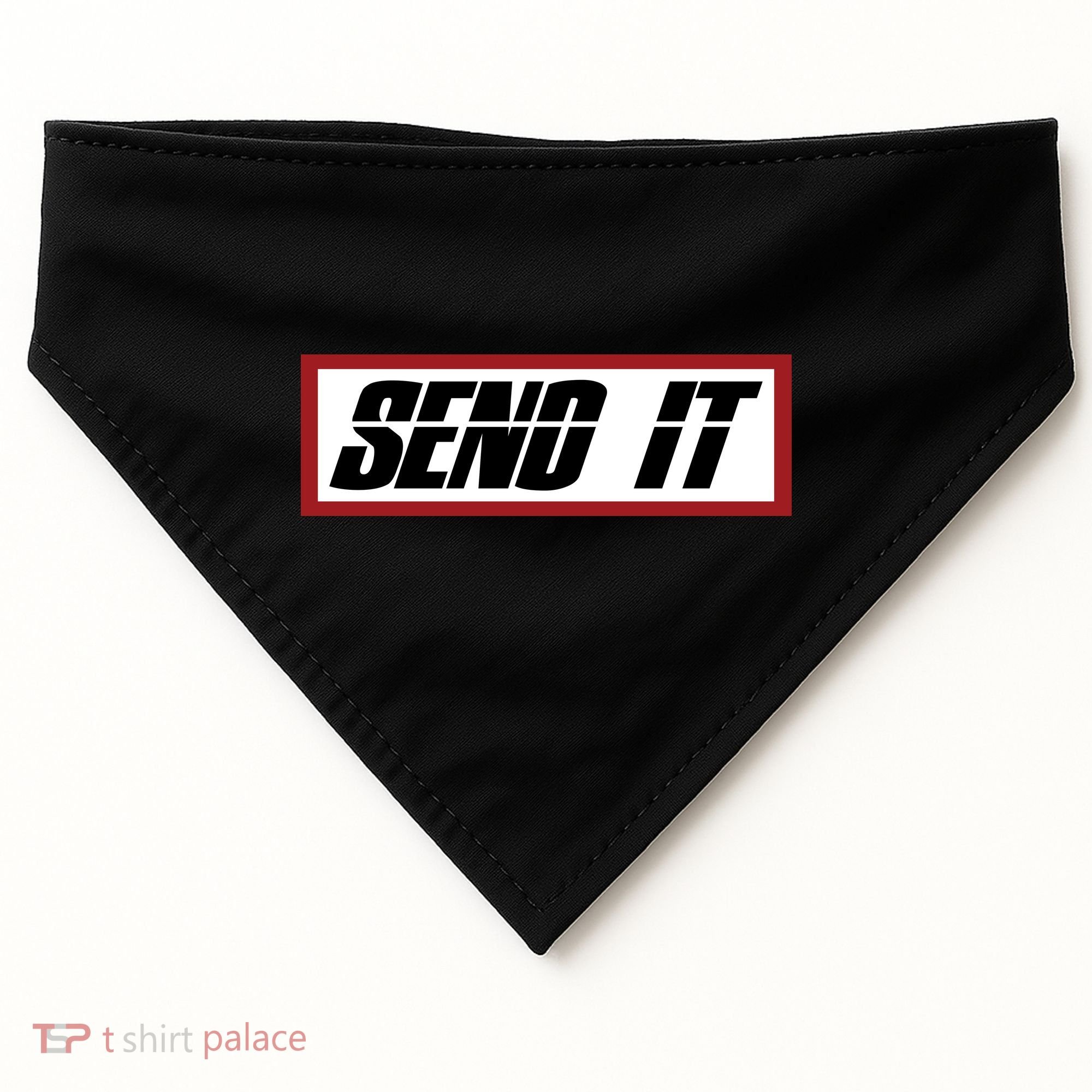 Send It Offroad Dirt Bike Logo USA-Made Doggie Bandana