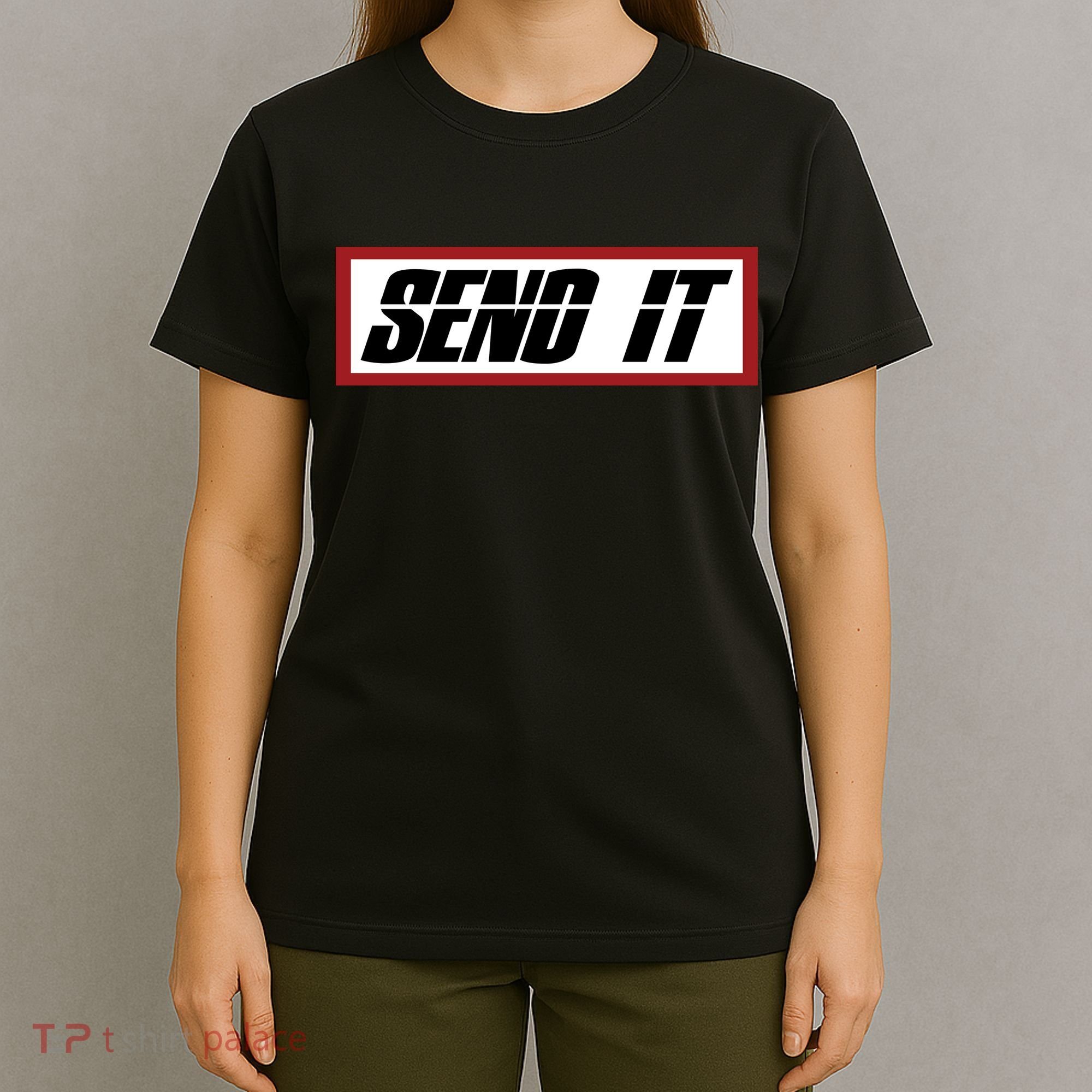 Send It Offroad Dirt Bike Logo T-Shirt