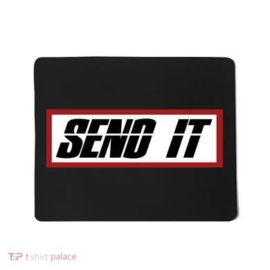 Send It Offroad Dirt Bike Logo Mousepad