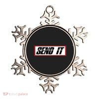 Send It Offroad Dirt Bike Logo Ornament thumb 0