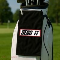 Send It Offroad Dirt Bike Logo Golf Towel thumb 2