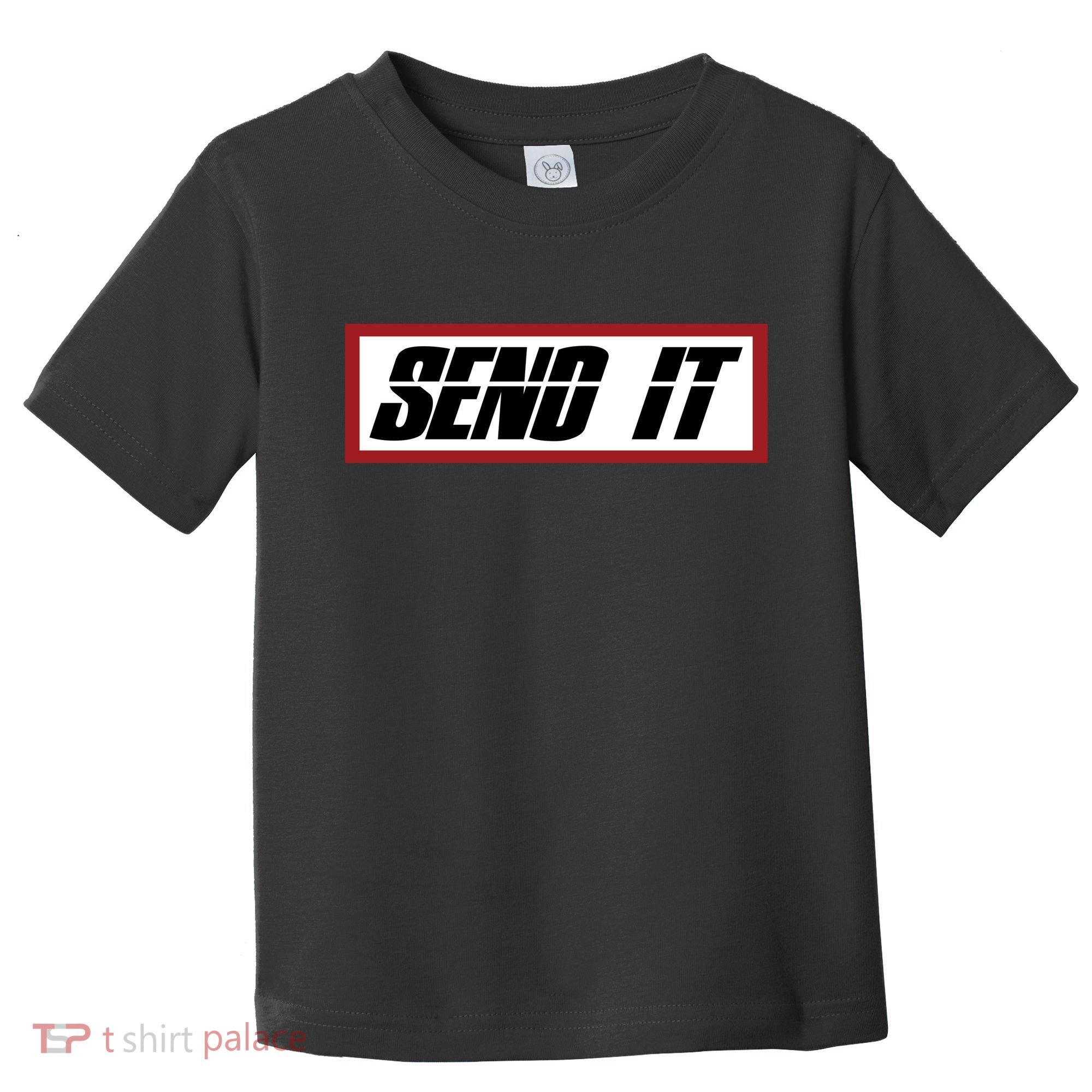 Send It Offroad Dirt Bike Logo Toddler T-Shirt