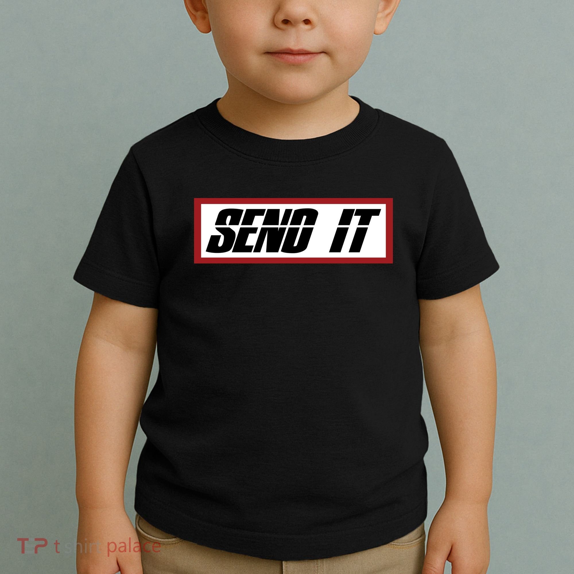 Send It Offroad Dirt Bike Logo Toddler T-Shirt