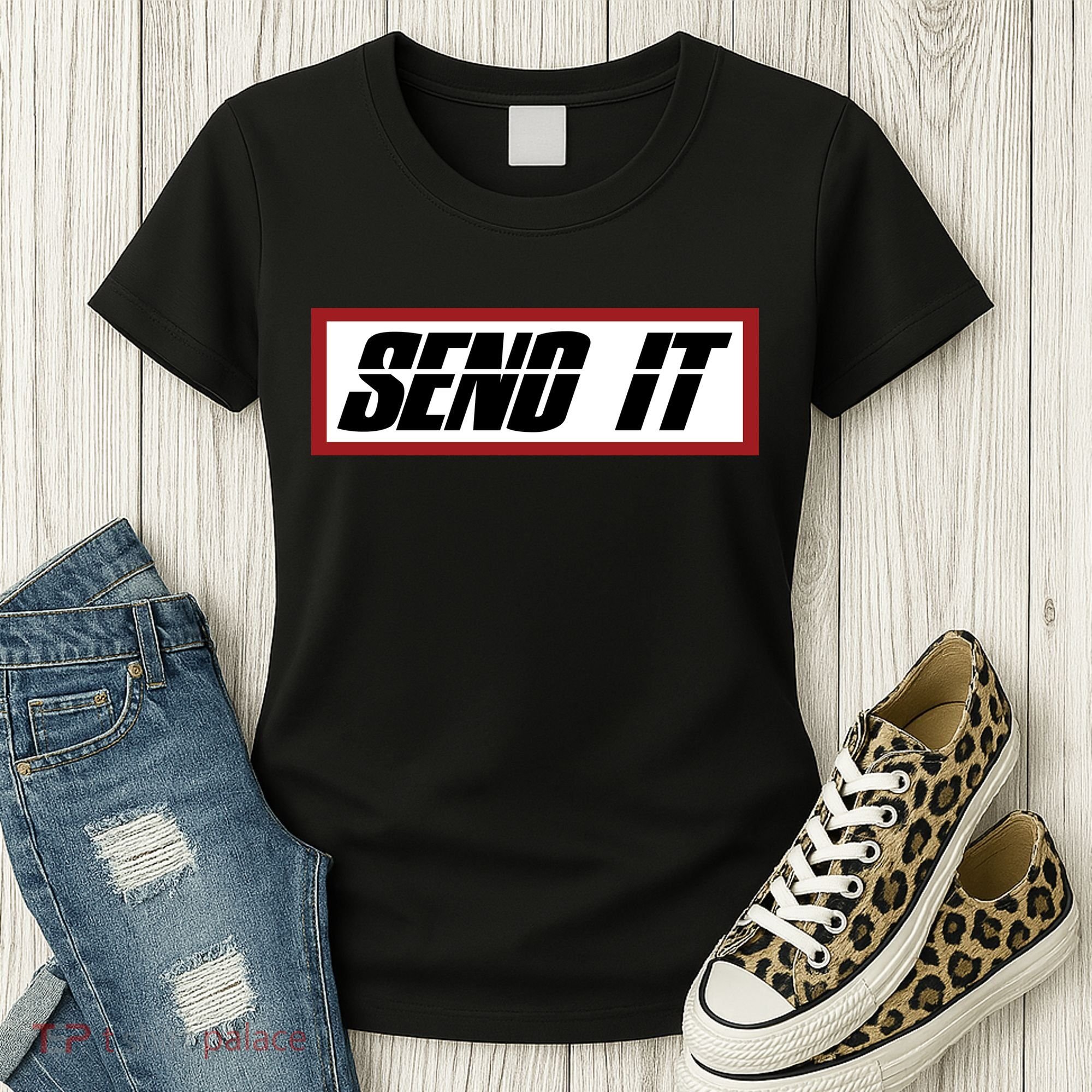 Send It Offroad Dirt Bike Logo Women's T-Shirt