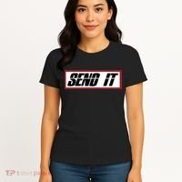Send It Offroad Dirt Bike Logo Women's T-Shirt thumb 4
