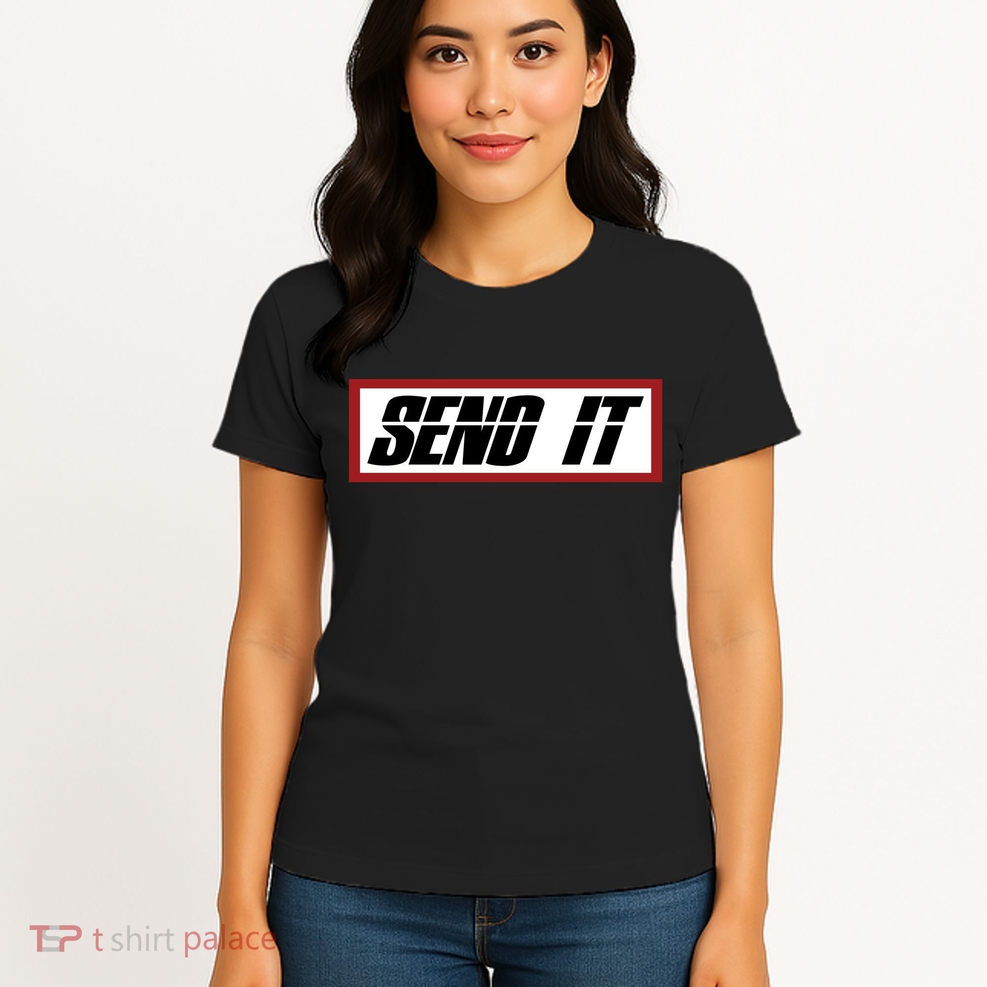 Send It Offroad Dirt Bike Logo Women's T-Shirt