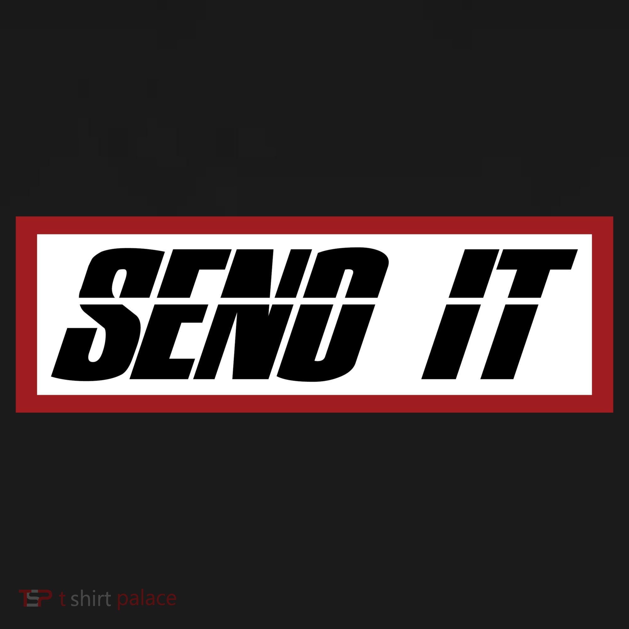 Send It Offroad Dirt Bike Logo Kids Sweatshirt