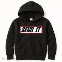 Send It Offroad Dirt Bike Logo Kids Hoodie thumb 0