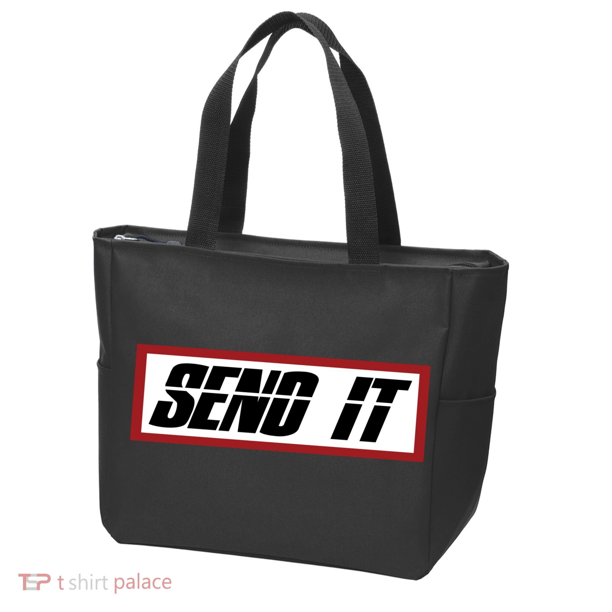 Send It Offroad Dirt Bike Logo Tote Bag
