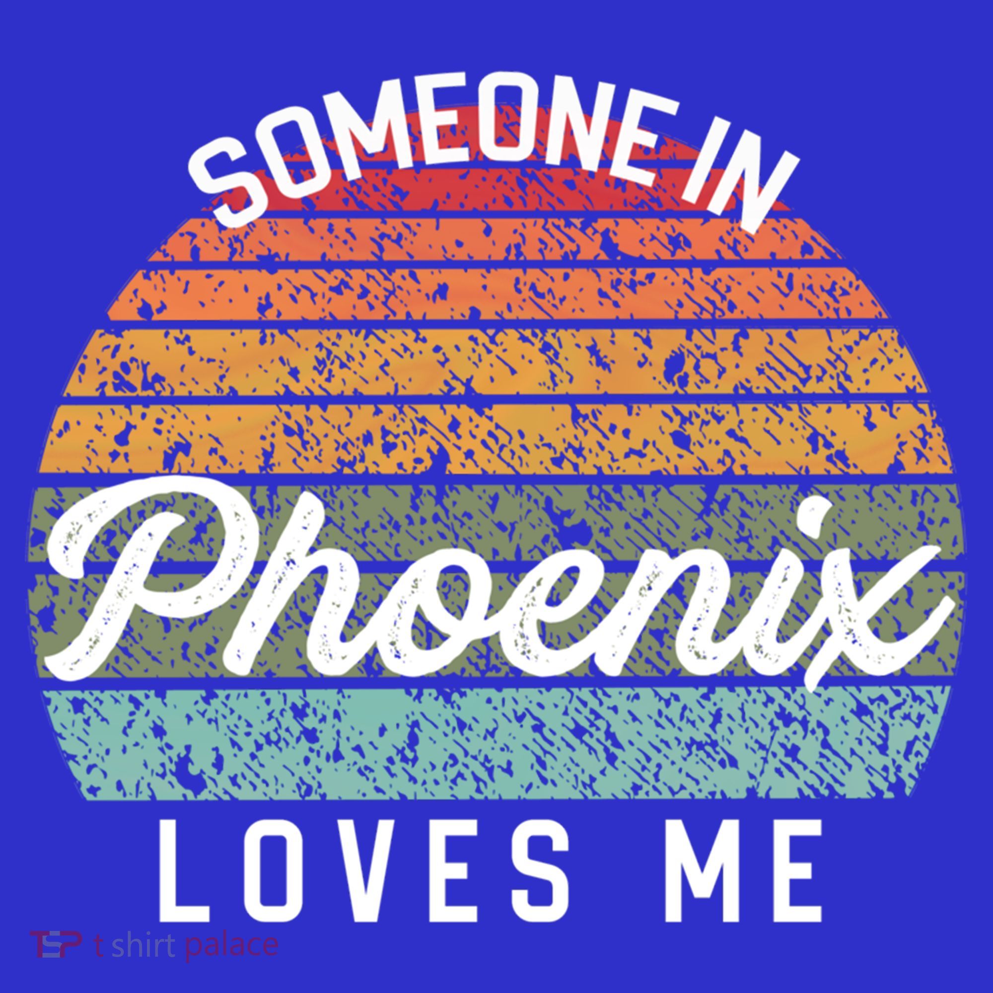 Someone In Phoenix Loves Me United States Family Travel Dark Gift Women's Tank Top
