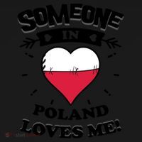 Someone In Poland Loves Me Polish Flag Heart Gift Women's Hoodie thumb 2