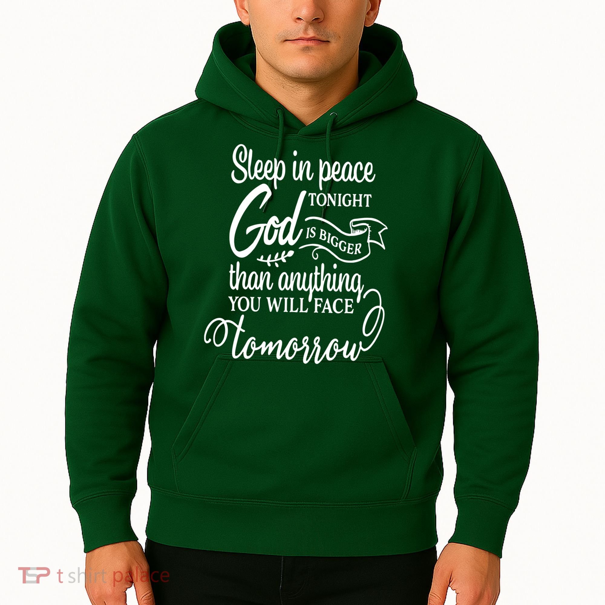 Sleep In Peace Tonight God Christian Hoodie