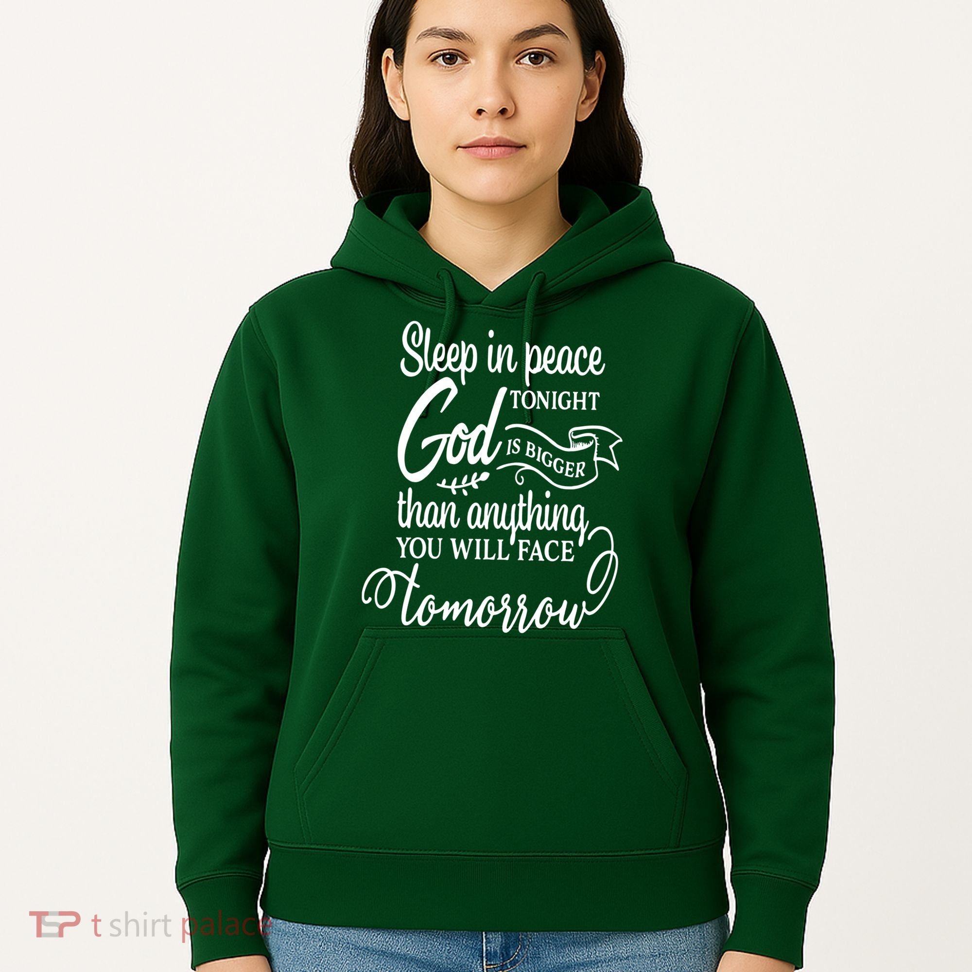 Sleep In Peace Tonight God Christian Hoodie