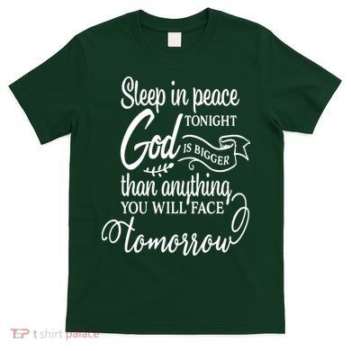 Sleep In Peace Tonight God Christian T-Shirt