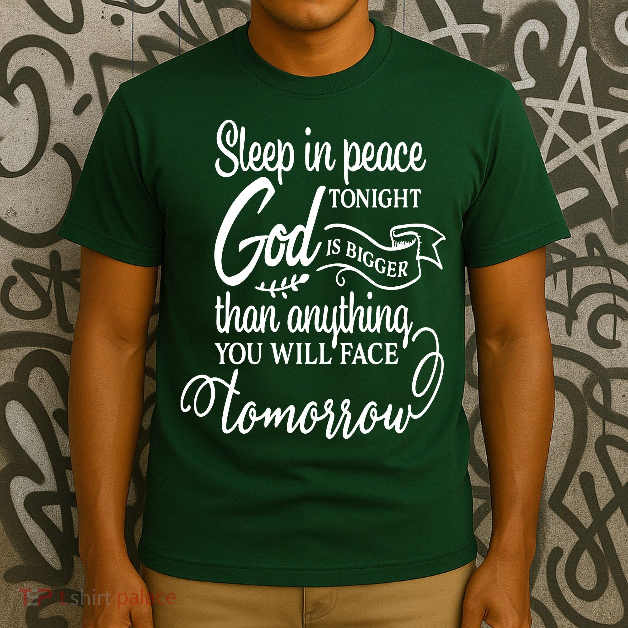 Sleep In Peace Tonight God Christian T-Shirt