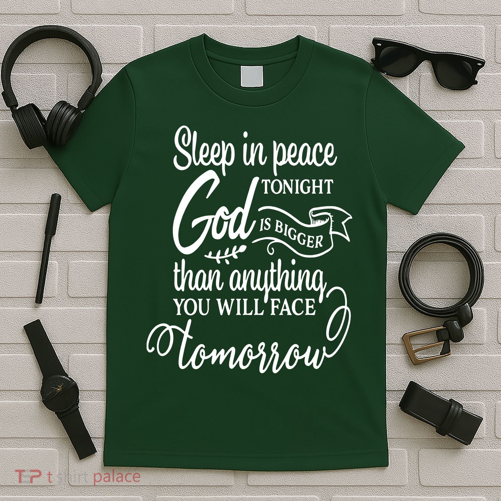 Sleep In Peace Tonight God Christian T-Shirt