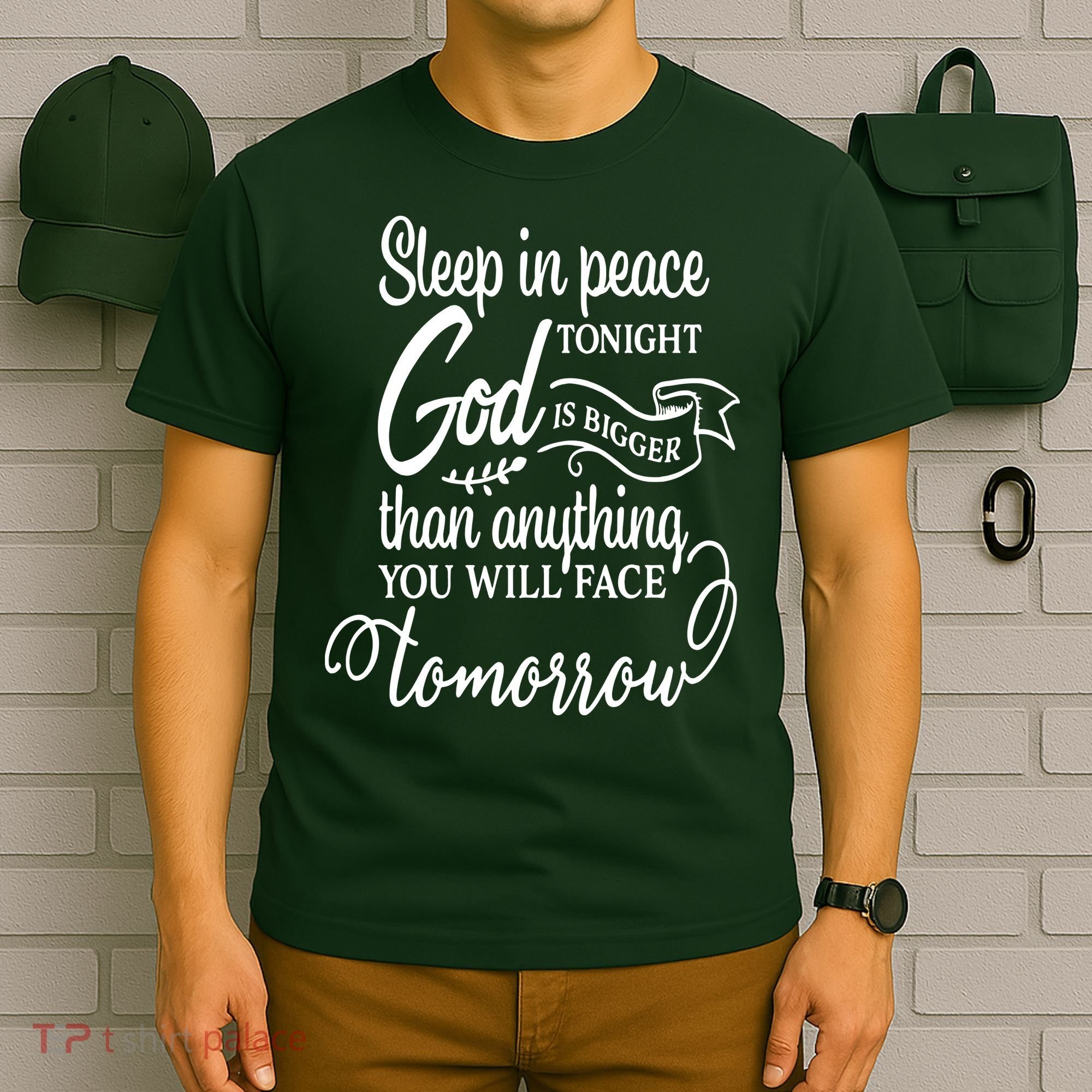 Sleep In Peace Tonight God Christian T-Shirt