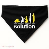 Solution Islamic Prayer Muslim Ramadan Salat Alhamdulillah USA-Made Doggie Bandana thumb 0