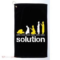 Solution Islamic Prayer Muslim Ramadan Salat Alhamdulillah Golf Towel thumb 0