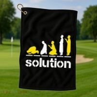 Solution Islamic Prayer Muslim Ramadan Salat Alhamdulillah Golf Towel thumb 1