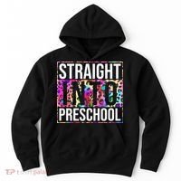 Straight Into Preschool Funny Cute Pre School Hoodie thumb 0