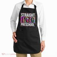 Straight Into Preschool Funny Cute Pre School Apron thumb 2