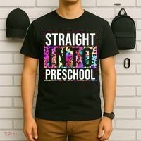 Straight Into Preschool Funny Cute Pre School T-Shirt thumb 6