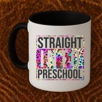 Straight Into Preschool Funny Cute Pre School Coffee Mug thumb 2