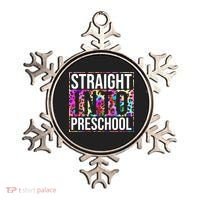 Straight Into Preschool Funny Cute Pre School Ornament thumb 0