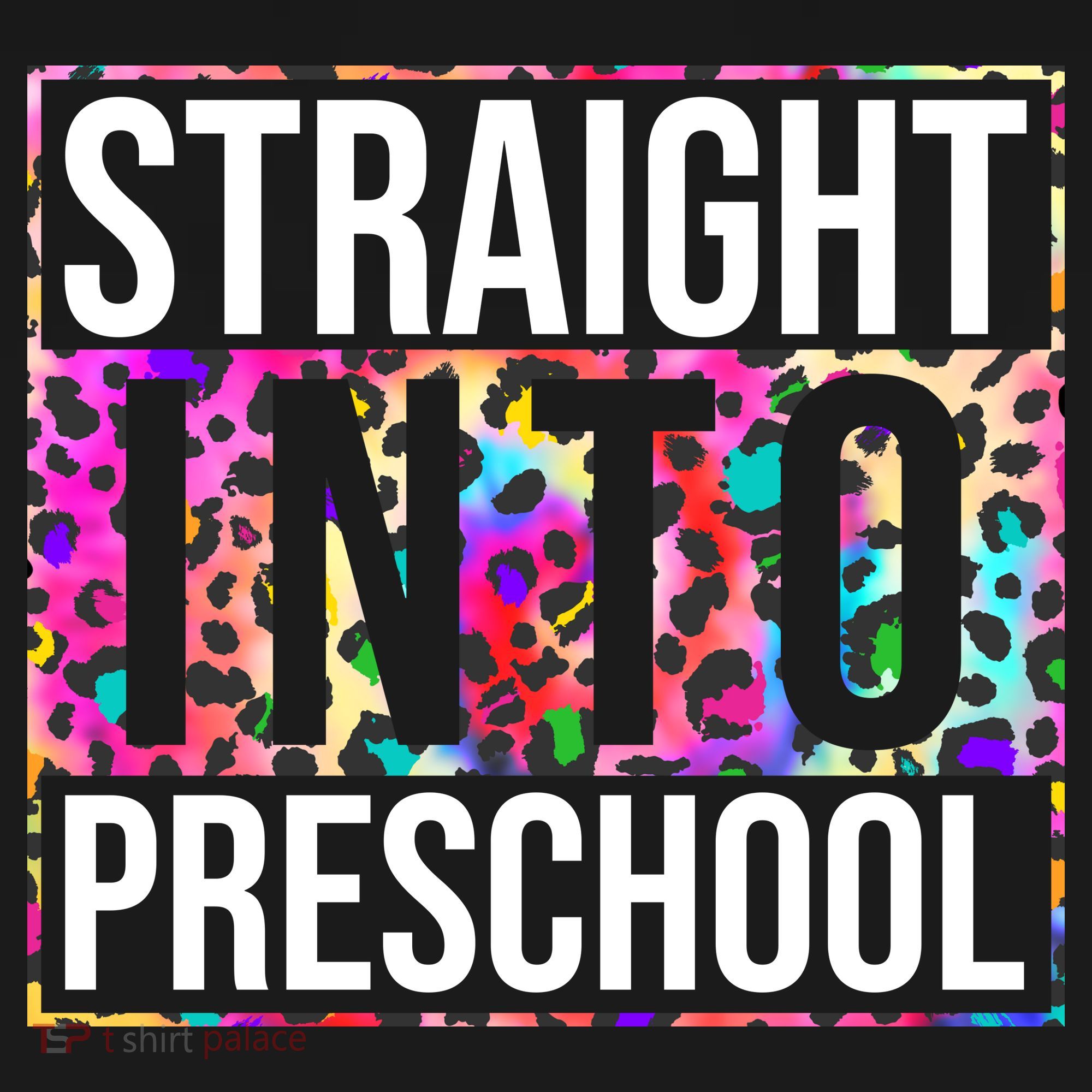 Straight Into Preschool Funny Cute Pre School Visor