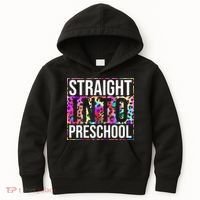 Straight Into Preschool Funny Cute Pre School Kids Hoodie thumb 0