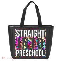 Straight Into Preschool Funny Cute Pre School Tote Bag thumb 0