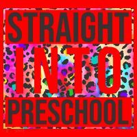 Straight Into Preschool Funny Cute Pre School Santa Hat thumb 1