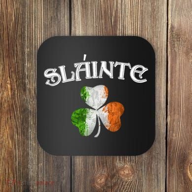 Slainte Irish Patrick Day Coaster