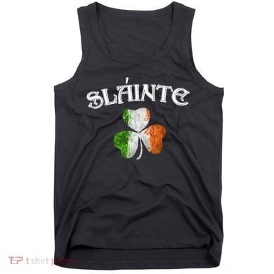 Slainte Irish Patrick Day Tank Top