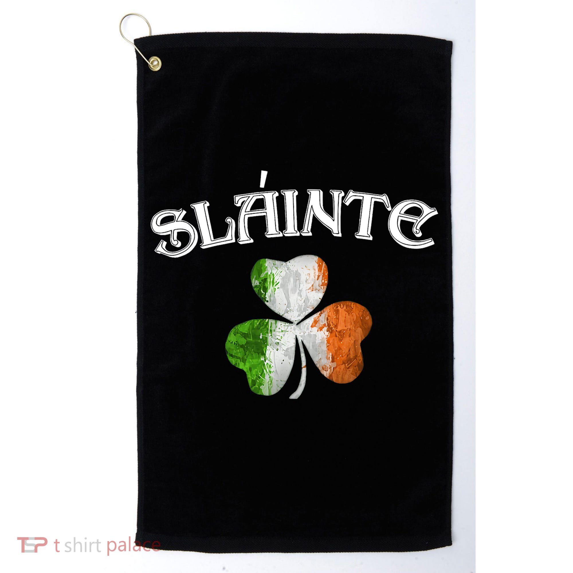 Slainte Irish Patrick Day Golf Towel