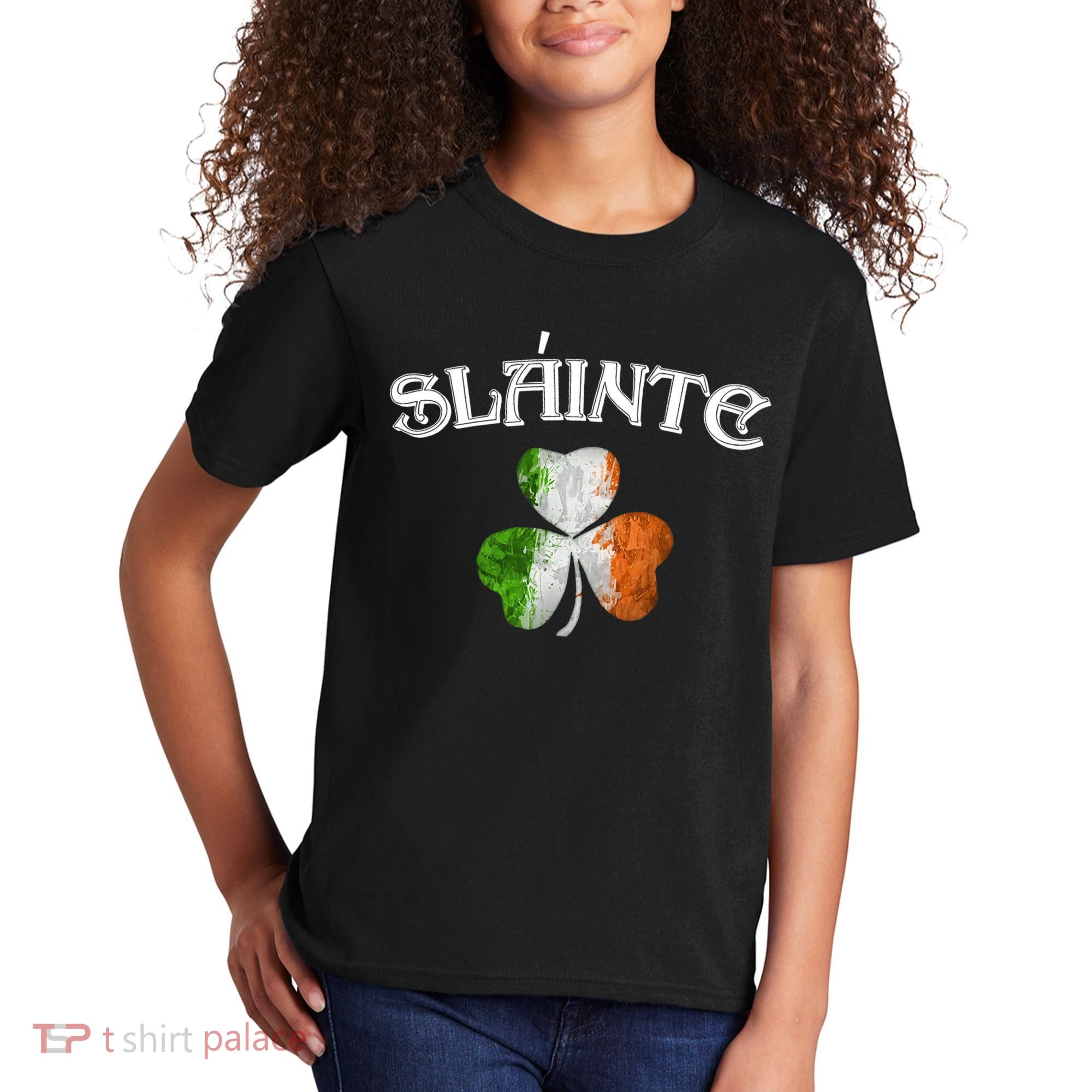 Slainte Irish Patrick Day Kids T-Shirt