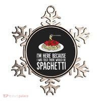 Spaghetti Italian Pasta I'm Just Here For Spaghetti Ornament thumb 0