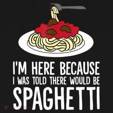 Spaghetti Italian Pasta I'm Just Here For Spaghetti Ornament