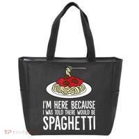 Spaghetti Italian Pasta I'm Just Here For Spaghetti Tote Bag thumb 0