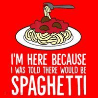 Spaghetti Italian Pasta I'm Just Here For Spaghetti Santa Hat thumb 1